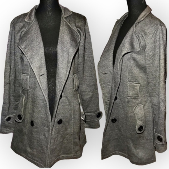 Urban Diva Jackets & Blazers - URBAN DIVA grey cloth jacket